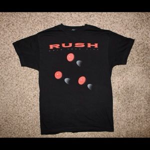 Rush double sided band shirt